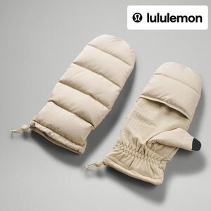 NEW Wunder Puff Mittens - Colour: Trench Tan - Size: L/XL